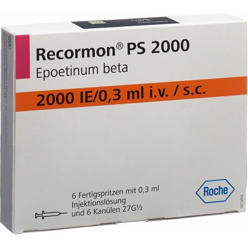 рекормон (2000 ме/0,3 №6) – TA-Pharm